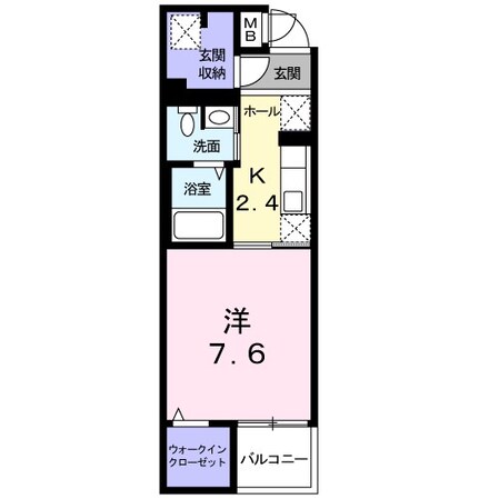 ハミングコートおおたかの森の物件間取画像